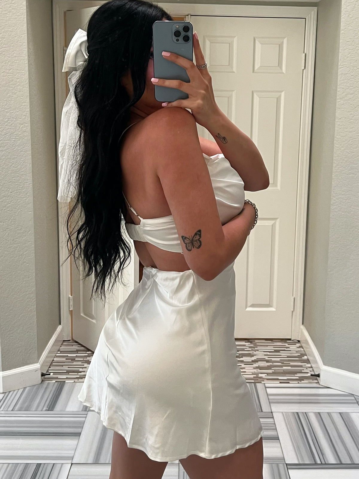 Lizette Dress(White)