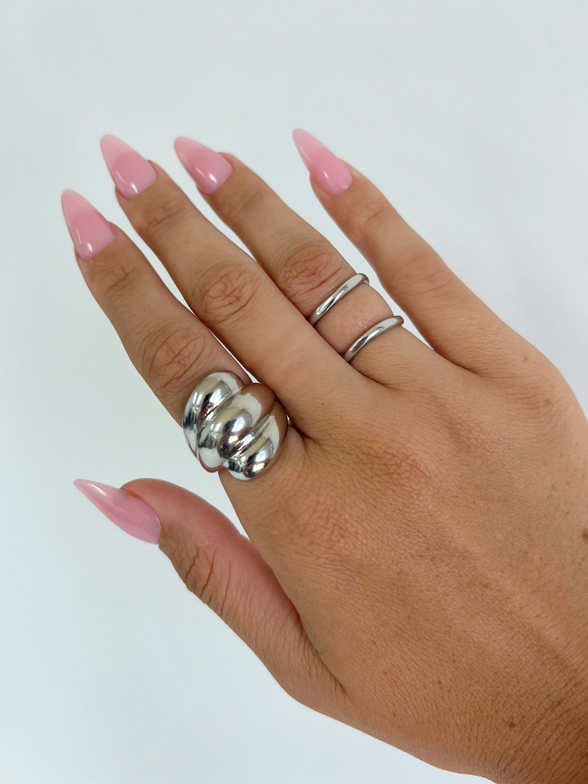 Leila Ring Set (silver)