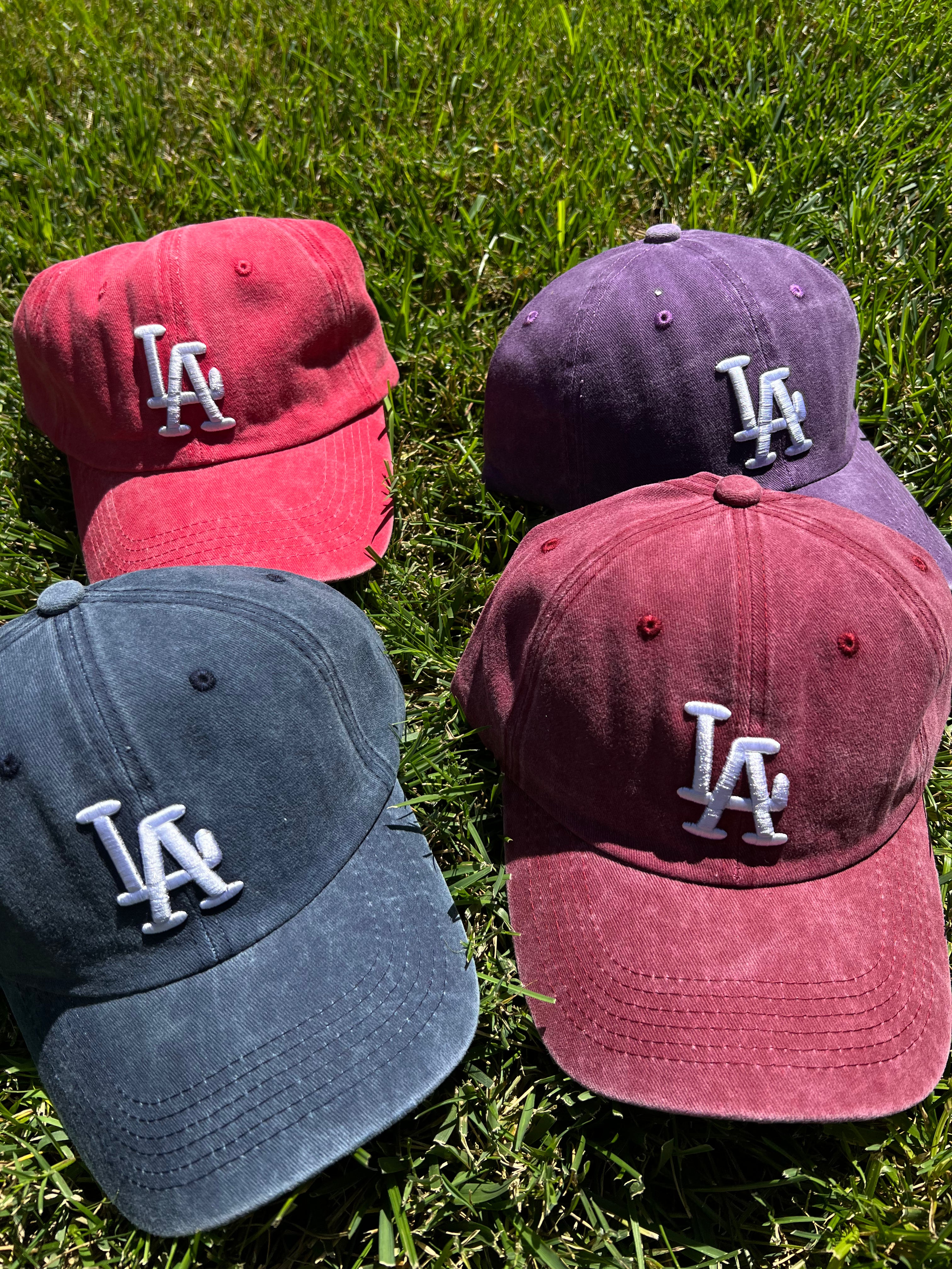 LA Hat Red Laura s Boutique Inc